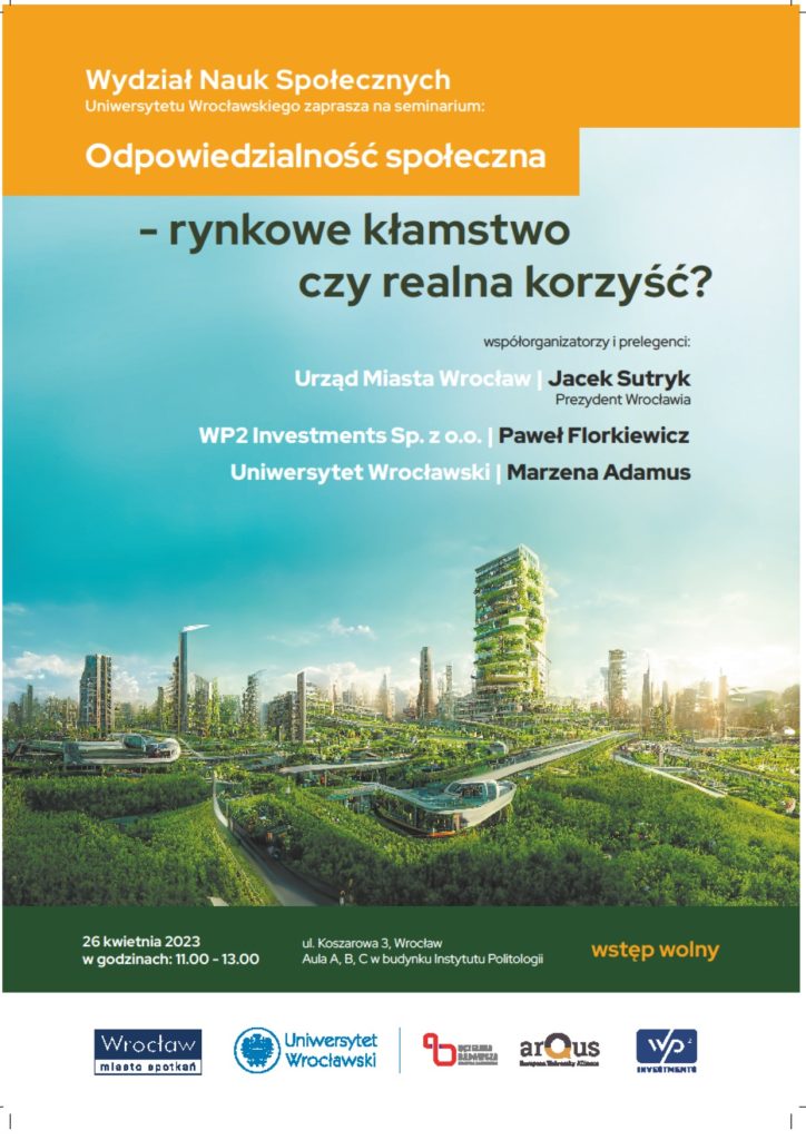 Plakat wydarzenia - seminarium