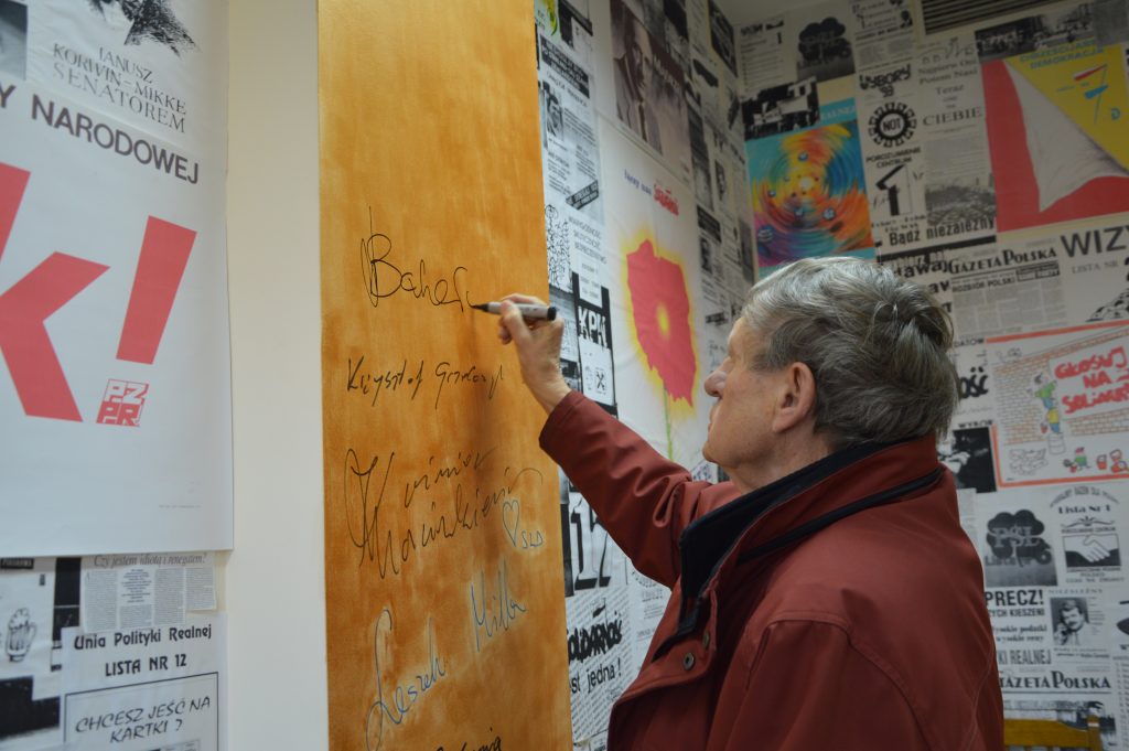 Leszek Balcerowicz w Magdalence