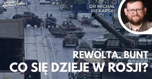 Plakat podcastu z udziałem dra Piekarskiego