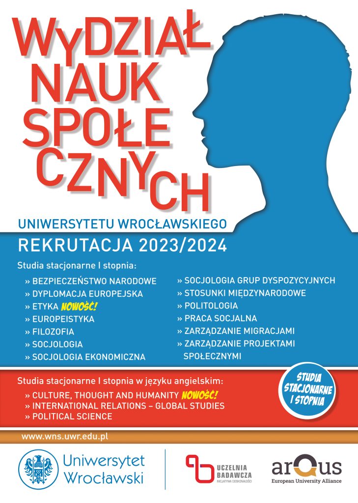 plakat z ofertą studiów stacjonarnych I stopnia