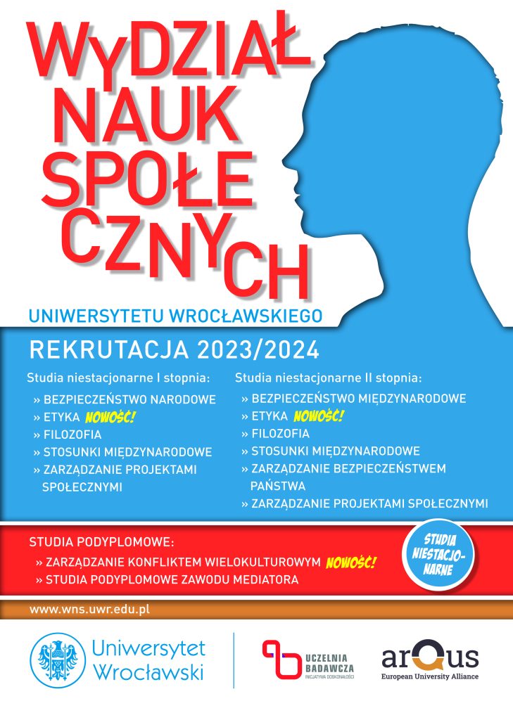 plakat z ofertą studiów niestacjonarnych