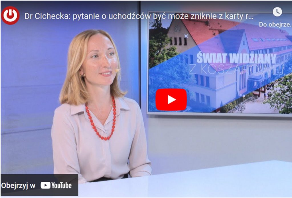 Anna Cichecka w TV Echo.24.pl