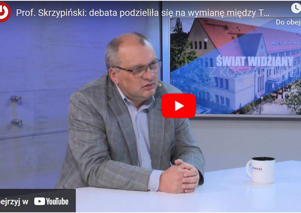 prof. Skrzypiński w Echo24.pl