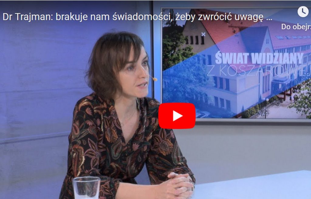 dr Joanna Trajman w Echo24.pl