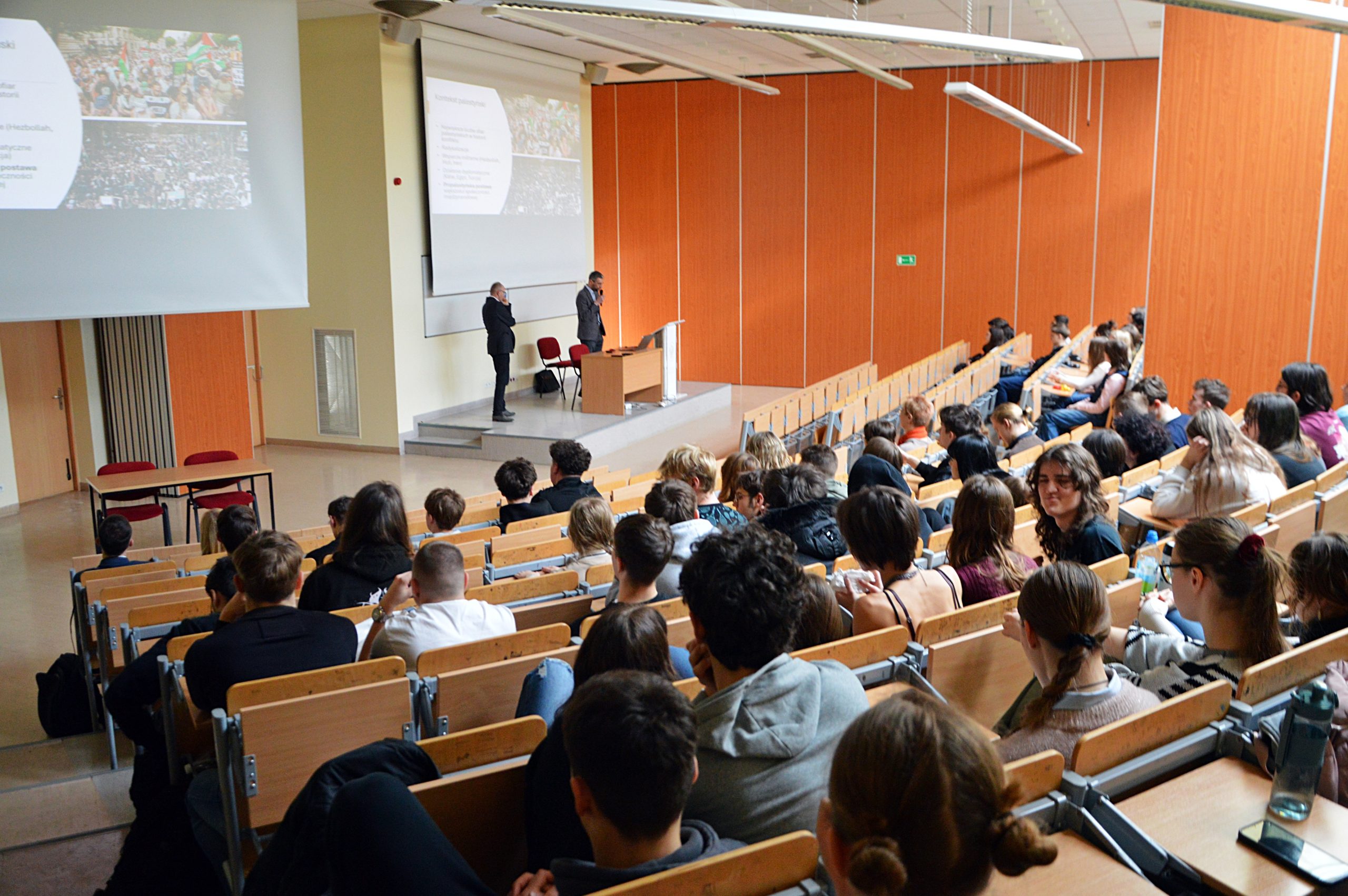 zdjęcie z sali wykładowej