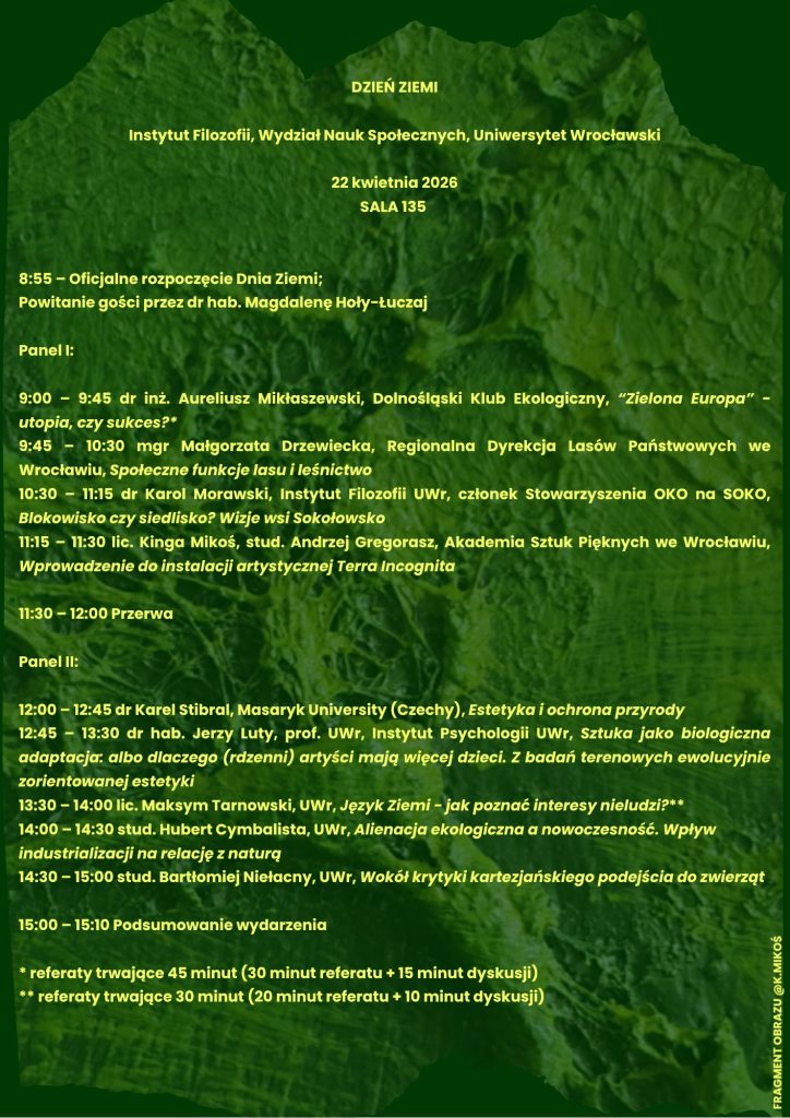 harmonogram wydarzenia